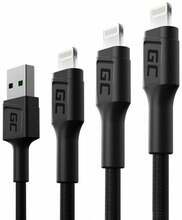 Kaabel Green Cell KABGCSET04, USB-A/Lightning, 2 m, must