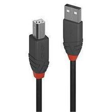 Kaabel Lindy 36675 USB 2.0 A-B, 5 m, antratsiit