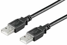 Kaabel MicroConnect USBAA01B USB 2.0, 0.1 m, must
