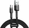 Kaabel Baseus CAMKLF-AG1, Micro USB, 2.4 A, 0.5 m, hall/must