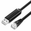 Kaabel Ugreen CM204, USB - RJ45, 1.5 m, must