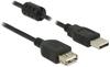 Kaabel Delock USB 2.0 A male to USB 2.0 A female, 3 m, must
