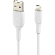 Kaabel Belkin CAA001BT1MWH, Lightning to USB-A, 1 m, valge