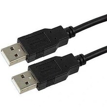 Kaabel Gembird USB AM-AM, 1.8 m, must