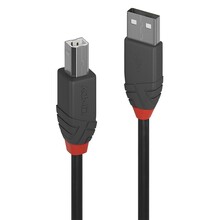 Kaabel Lindy 36672 USB 2.0 A-B, 1 m, must