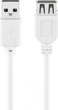 Kaabel Goobay RB96199 USB-A - USB-A, 3 m, valge