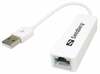 Adapter Sandberg 133-78 USB to RJ45, valge