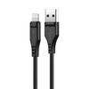 Kaabel Acefast C3-02, USB-A - Lightning, 2.4 A, 1.2 m, must