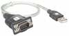 Kaabel Techly IDATA USB-SER-2T, USB Type A - RS-232, 0.45 m, hõbedane