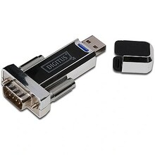 Adapter Digitus DA-70155-1, USB 1.1 D-SUB, 80 cm, must