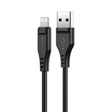 Kaabel Acefast C3-02, USB-A - Lightning, 2.4 A, 1.2 m, must