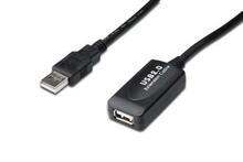 Kaabel Digitus DA-73102, USB 2.0, 20 m, must