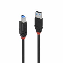 Kaabel Lindy 43227, USB 3.0 A/B, 10 m, must