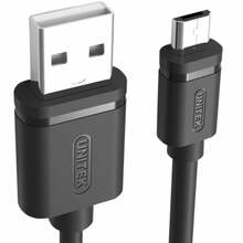 Kaabel Unitek Y-C455GBK, USB 2.0, 2 m, must