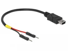 Kaabel Delock 85412 USB Mini-B, 10 cm, must