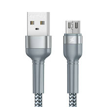 Kaabel Remax Jany Alloy USB Micro, 1 m, 2.4 A, hõbe