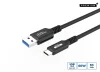 Kaabel MicroConnect USB3.2AC1 USB-C-USB-A, 1 m, must