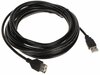 Kaabel Lanberg CA-USBE-10CC-0050-BK, USB 2.0, 5 m, must