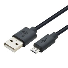 USB kaabel - Micro USB, 3 m, must