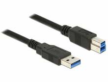 Kaabel Delock USB 3.0, 2 m, must