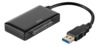 Adapter Deltaco USB 3.0 - SATA 6Gb, USB3-SATA6G3, must