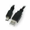Kaabel Lanberg CA-USBK-10CC-0018-BK, USB - mini USB, 1.8 m, must