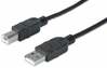 Kaabel Manhattan USB 2.0 A - B, 1.8 m, must