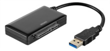 Adapter Deltaco USB 3.0 - SATA 6Gb, USB3-SATA6G3, must
