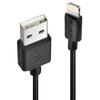 Kaabel Lindy 31320 USB-A - Lightning, 1 m, must