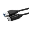 Kaabel MicroConnect USB3.1CB1 USB-C-USB-B, 1 m, must