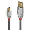 Kaabel Lindy Cromo Line USB 2.0 Type A - Mini-B, 0.5 m
