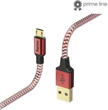Kaabel Hama 00178288, Micro-USB, 1,5 m, punane