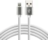 Kaabel everActive CBS-1.5IW USB, 2.4 A, 1,5 m, valge
