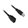 Kaabel Inline USB 3.0 A male to B female, 3 m, must