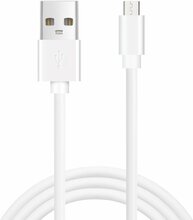 Kaabel Sandberg 340-33 MicroUSB Sync/Charge, 1 m, valge