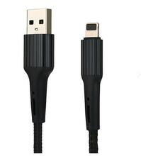 Kaabel Somostel USB-A - Lightning, 1 m, must