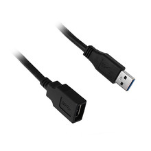 Kaabel Inline USB 3.0 A male to B female, 3 m, must