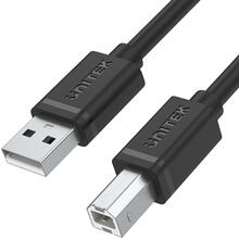 Kaabel Unitek Y-C4001GBK USB 2.0 AM-BM, 2 m, must