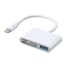 Adapter Joyroom S-H142, Lightning - USB OTG, valge