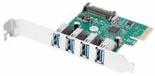 Laienduskaart Lanberg PCE-US3-004, PCI Express, 4 x USB 3.1 Gen 1