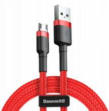 Kaabel Baseus CAMKLF-C09, Micro USB, 1.5 A, 2 m, punane