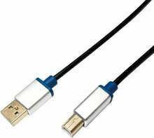 Kaabel Logilink BUAB220, USB 2.0 A male - USB 2.0 B male, 2 m, must