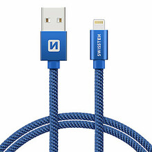 Kaabel Swissten USB - Apple Lightning, 1.2 m, sinine