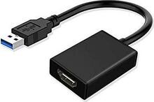 Adapter MicroConnect USB 3.0 to HDMI, 0.15 m, must