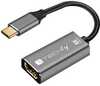 Adapter Techly USB-C to HDMI 2.1 IADAP-USBC-HDMI8, must, hõbe