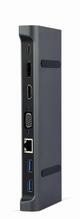 Adapter Gembird A-CM-COMBO9-02 USB-C 9in1, must
