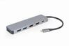 Adapter Gembird A-CM-COMBO3-03 USB-C 3in1, hall