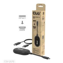 Adapter Club 3D Wireless USB-C to HDMI CSV-2570, 25 m