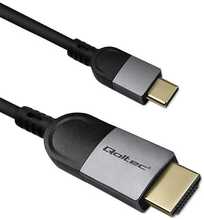 Kaabel Qoltec USB-C to HDMI 4K 60 Hz 2 m