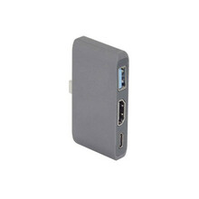 RoGer RO-AD2 USB-C mitmeporti adapter, hall